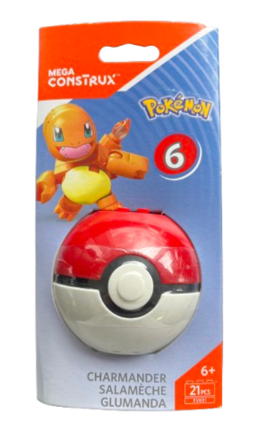 Pokemon MEGA Construx Series 6 : Charmander, Marill and more (Individual)
