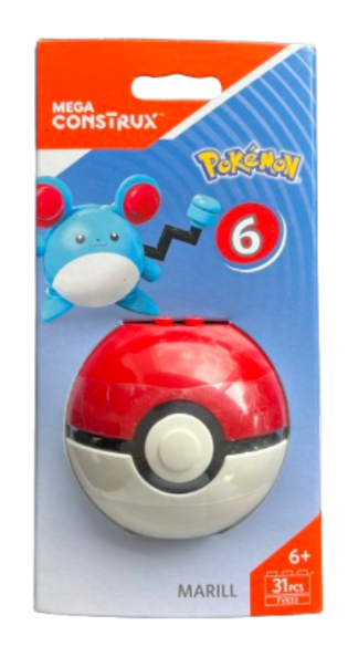 Pokemon MEGA Construx Series 6 : Charmander, Marill and more (Individual)