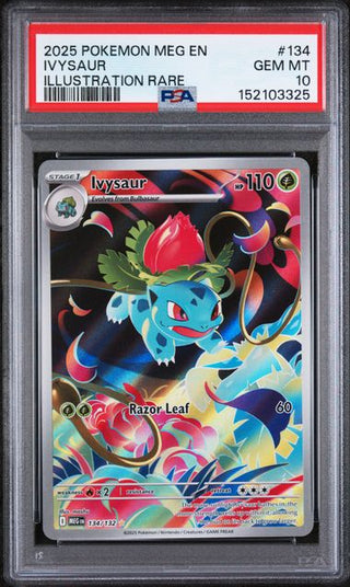 PSA 10 IVYSAUR MEGA EVOLUTIONS