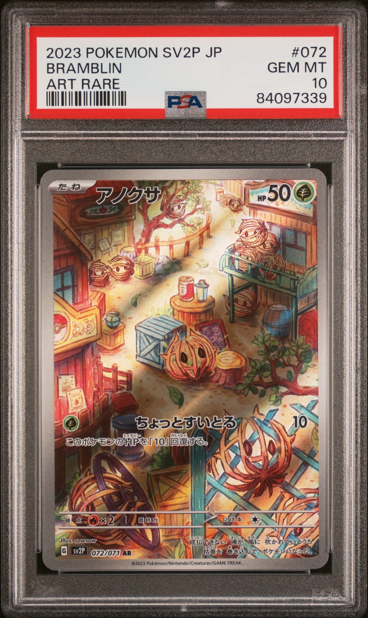 PSA 10 BRAMPLIN SNOW HAZARD