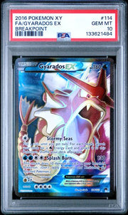 PSA 10 FA/GYARADOS EX BREAKPOINT
