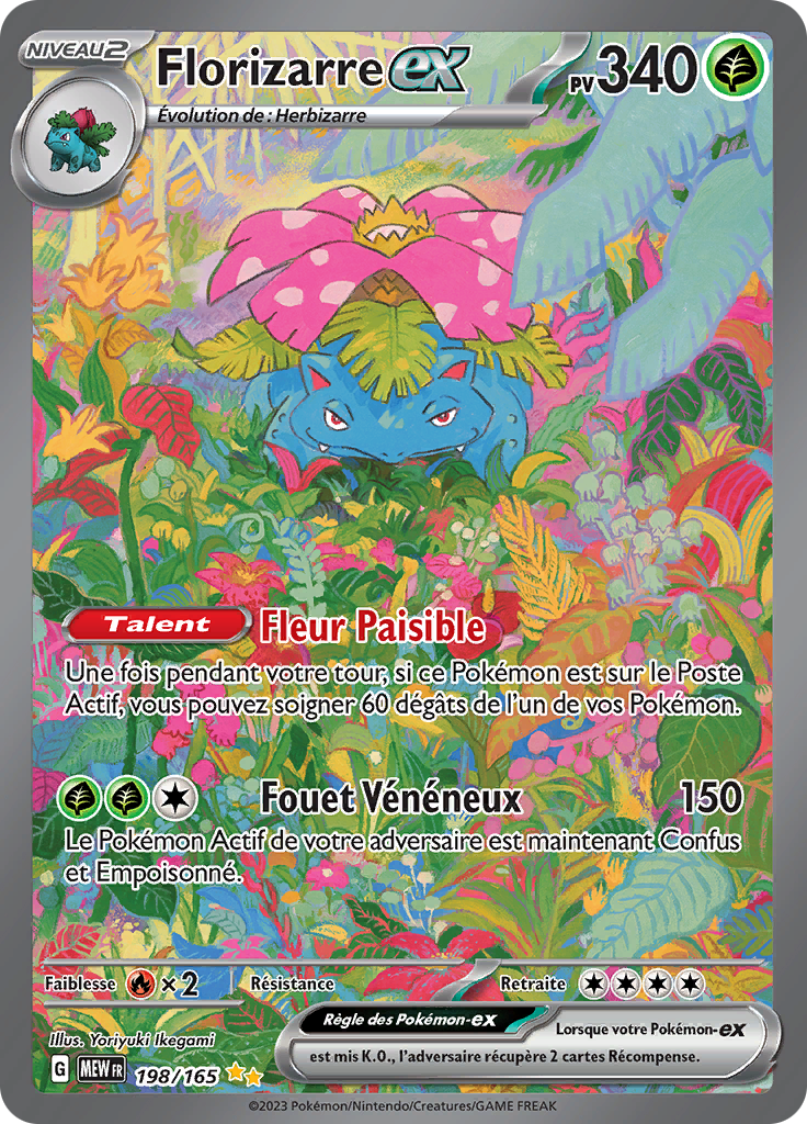 Florizarre Ex (198/165) 151 FRENCH