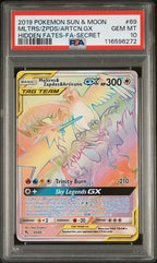 PSA 10 MLTRS/ZPDS/ARTCN.GX HIDDEN FATES