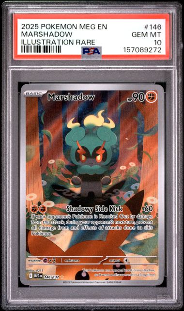 PSA 10 MARSHADOW ILLUSTRATION RARE