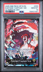 PSA 10 EUSTASS "CAPTAIN" KID ALTERNATE ART