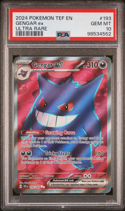 PSA 10 GENGAR EX ULTRA RARE