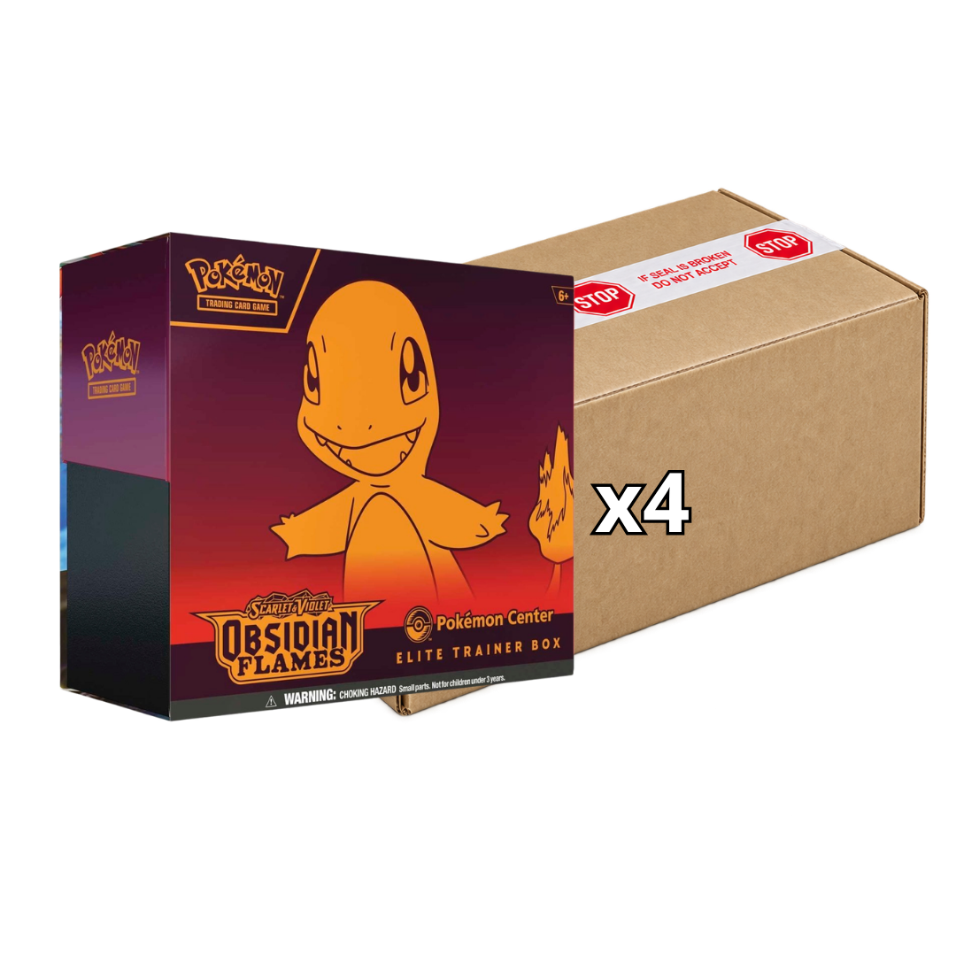Sealed Case Obsidian Flames Pokemon Center Elite Trainer Box SV03