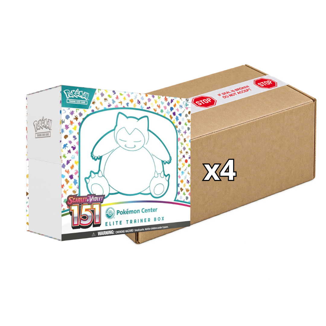 Sealed Case 151 Pokemon Center Elite Trainer Box SV3.5