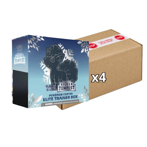 Sealed Case Silver Tempest Pokémon Center Elite Trainer Box - SWSH12
