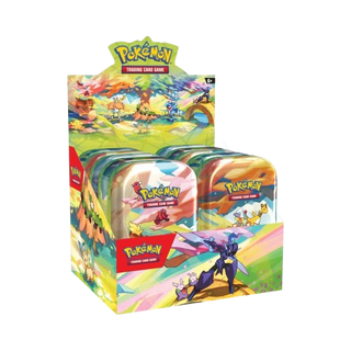 Pokémon Vibrant Paldea Mini Tin Display