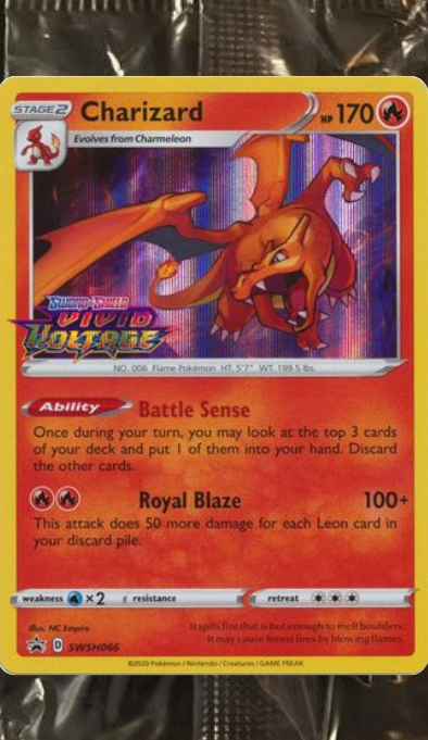 Charizard SWSH066 Sword & Shield Promo [Sealed]
