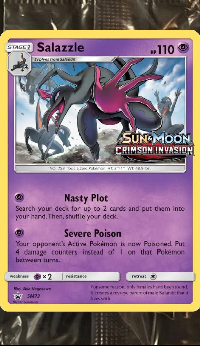 Salazzle SM73 Sun & Moon Promo [Sealed]