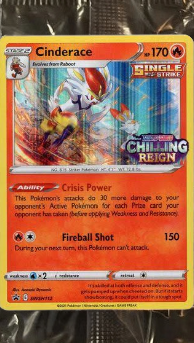 Cinderace SWSH112 Sword & Shield Promo [Sealed]