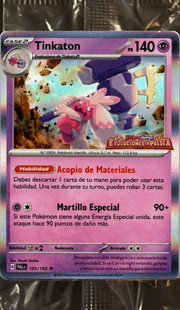 Tinkaton 105/193 Paldea Evolved Spanish [Sealed]