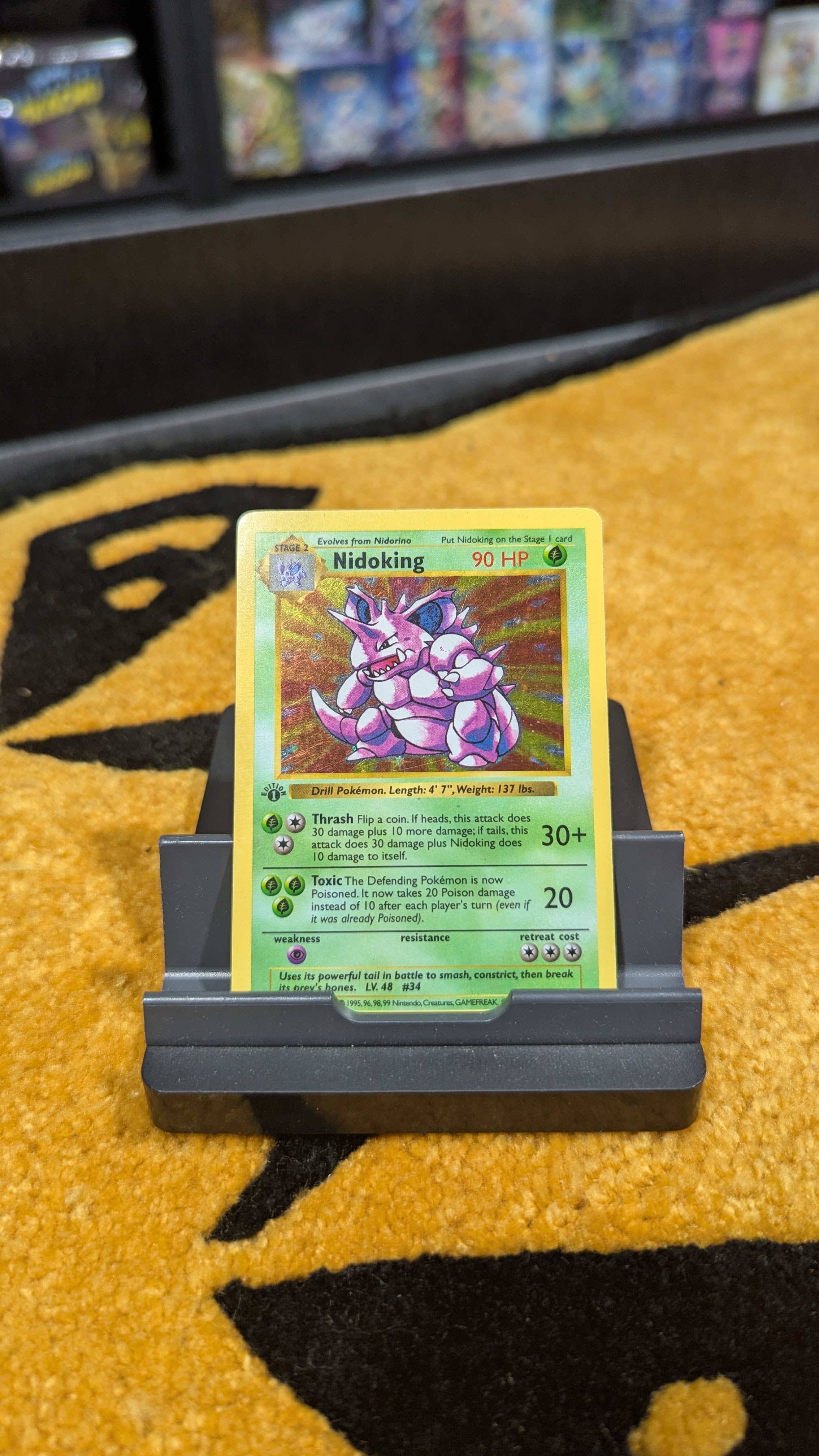 Nidoking (11/102) - Base Set Shadowless 1st Edition Holofoil