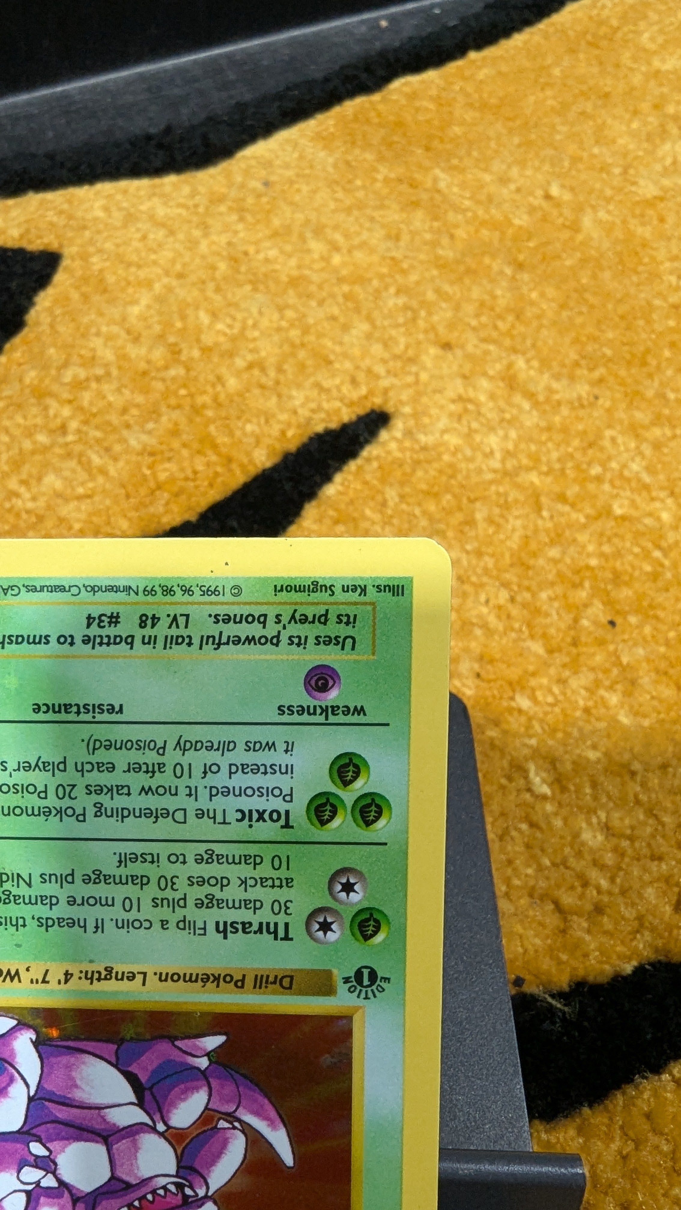 Nidoking (11/102) - Base Set Shadowless 1st Edition Holofoil