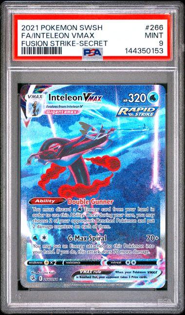 PSA 9 INTELEON FUSION STRIKE