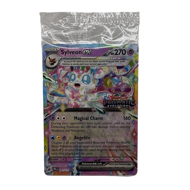 Eeveelutions Prismatic Evolution Stamp Sealed Promo Surprise Box