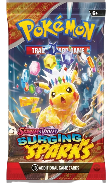 surging sparks booster box png Pokemon Scarlet & Violet Surging Sparks Booster Box