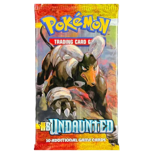 Pokemon HeartGold & Soulsilver Undaunted Booster Pack Pokemon HeartGold & Soulsilver Undaunted Booster Pack