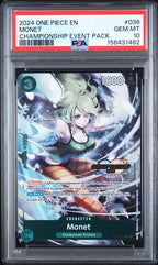 PSA 10 MONET CHAMPIONSHIP 2024 EVENT PACK
