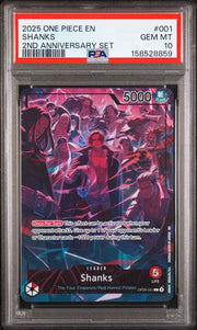 PSA 10 SHANKS 2ND ANNIVERSARY SET