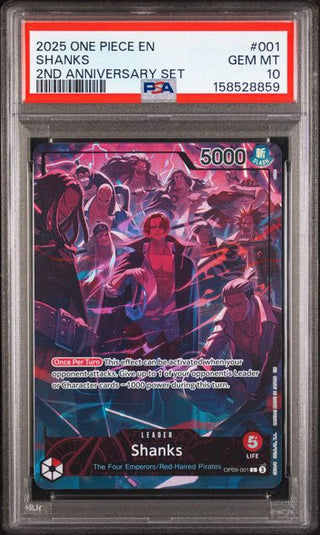 PSA 10 SHANKS 2ND ANNIVERSARY SET