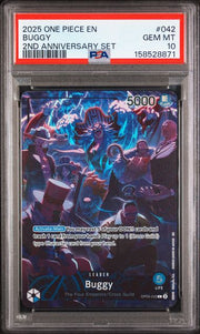 PSA 10 BUGGY ENGLISH VERSION 2ND ANNIVERSARY