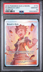 PSA 10 FA/BROCK'S GRIT TEAM UP