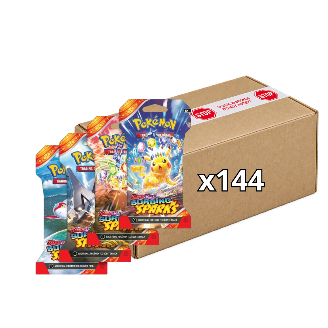 Sealed Case Surging Sparks Sleeved Booster Packs SV08