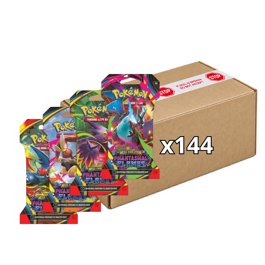 Sealed Case Phantasmal Flames Sleeved Booster Packs ME02