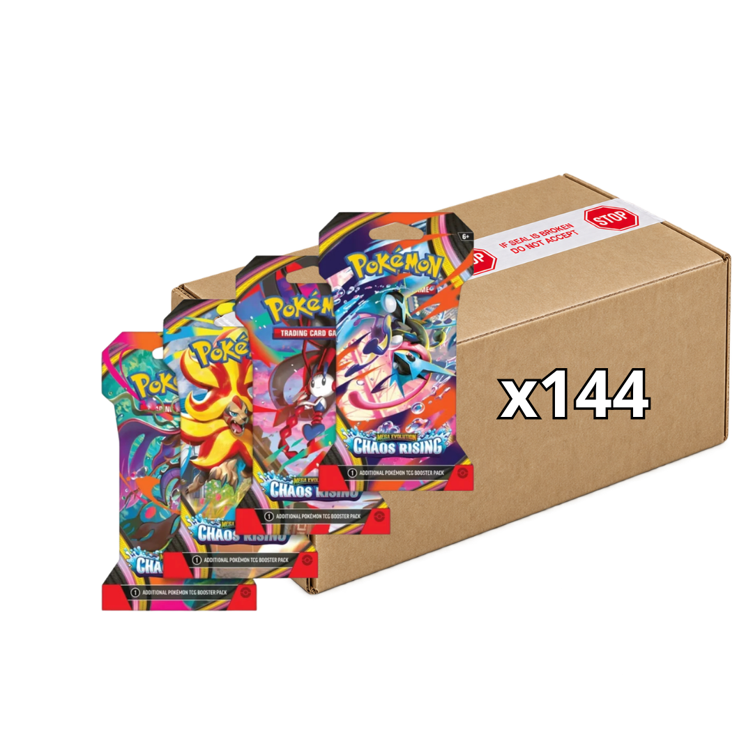 Sealed Case Chaos Rising Sleeved Booster Packs ME04