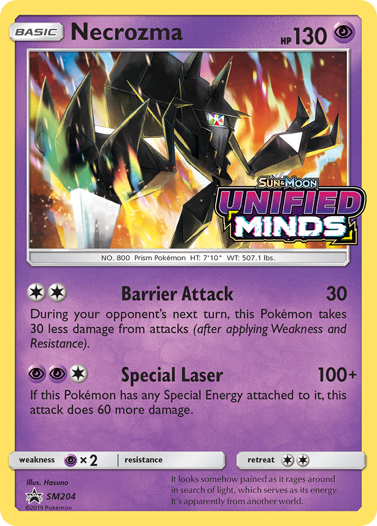 Necrozma (Prerelease) (SM204/248) - SM Promos Holofoil