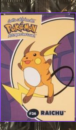 Raichu Stadium Danone #26 [sealed]