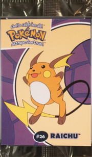 Raichu Stadium Danone #26 [sealed]