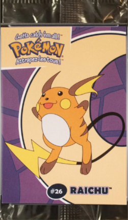 Raichu Stadium Danone #26 [sealed]