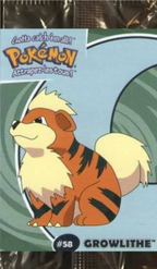 Growlithe #58 Stadium Danone [sealed]