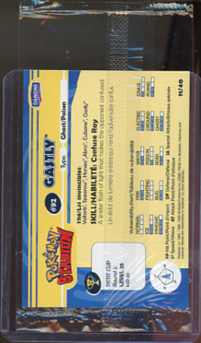 Gastly #92 Stadium Danone [sealed]