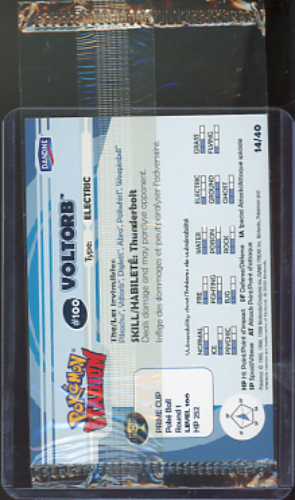 Voltorb #100 Stadium Danone [sealed]