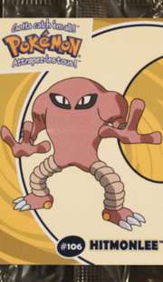Hitmonlee #106 Stadium Danone [sealed]