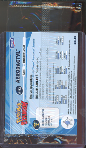 Aerodactyl #142 Stadium Danone [sealed]