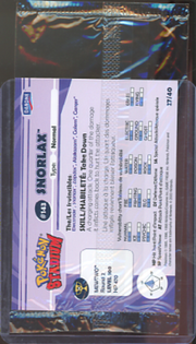 Snorlax #143 Stadium Danone [sealed]