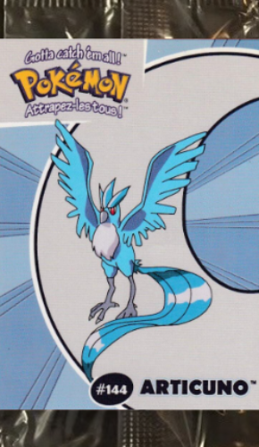 Articuno #144 Stadium Danone [sealed]