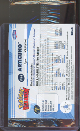 Articuno #144 Stadium Danone [sealed]