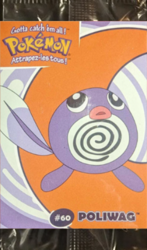 Poliwag #60 Stadium Danone [sealed]