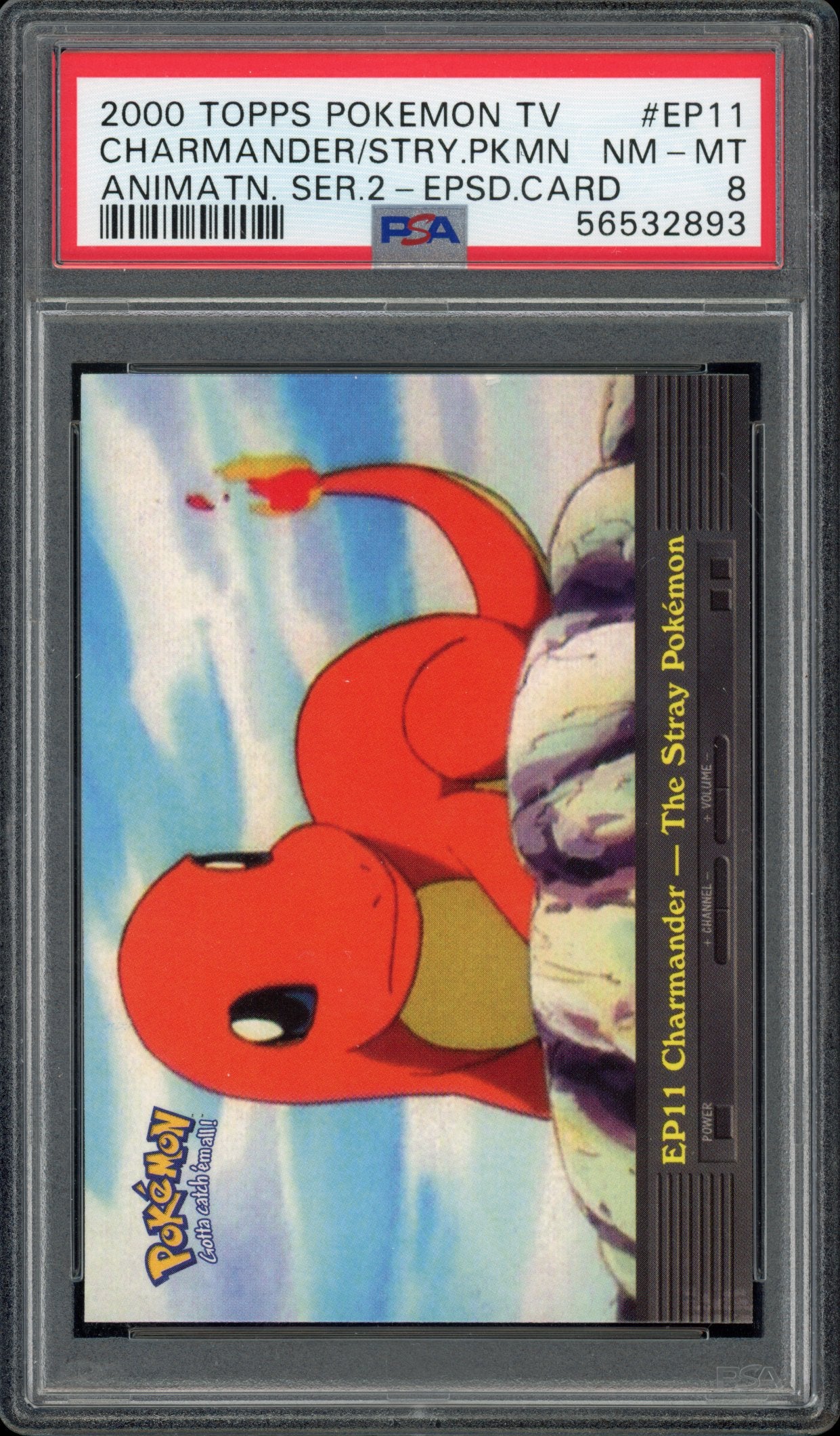 PSA 8 CHARMANDER/STRY.PKMN