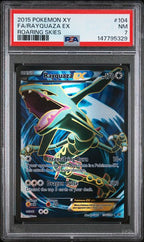 PSA 7 XY ROARING SKIES #104 FA/RAYQUAZA EX
