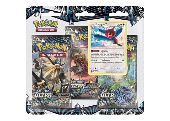 Ultra Prism 3-pack Blister w/ Porygon-Z