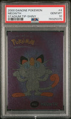 PSA 10 MEOWTH SHINY STADIUM TIP