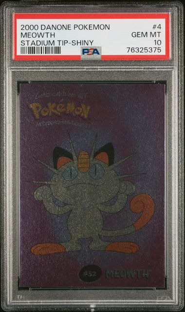 PSA 10 MEOWTH SHINY STADIUM TIP